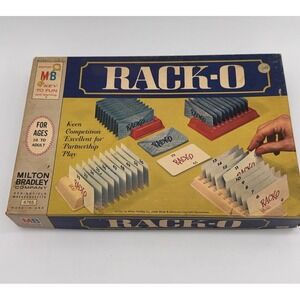 Vintage 1961 RACKO Game Milton Bradley 4765 100% Complete Ages 10 to Adult